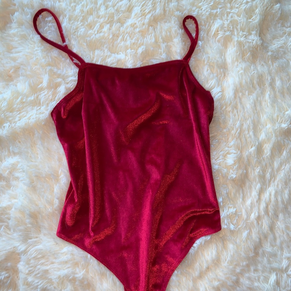 Red velvet onesie